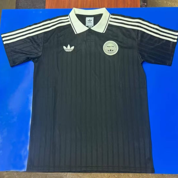 2025/26 AD Black Retro Style Fans Soccer Jersey