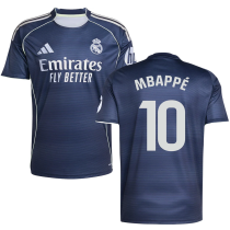 MBAPPÉ #10 RM 1:1 Quality Away Fans Soccer Jersey 2025/26（Laliga Font) ★★