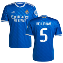 BELLINGHAM #5 RM 1:1 Quality Third Fans Soccer Jersey 2025/26（UCL Font) ★★