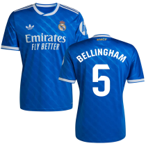 BELLINGHAM #5 RM 1:1 Quality Third Fans Soccer Jersey 2025/26（Laliga Font) ★★