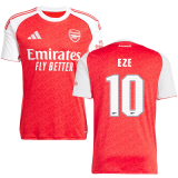 EZE #10 ARS 1:1 Quality Home Red Fans Soccer Jersey 2025/26 (League (UCL Font 欧冠字体 ) ★★