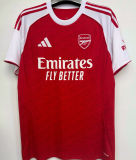 ØDEGAARD #8 ARS 1:1 Quality Home Red Fans Soccer Jersey 2025/26 (League (League Font 联赛字体 ) ★★