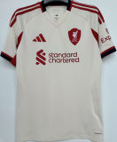 CHAMPIONS 24/25 + CHAMPIONS CUP LFC 1:1 Quality Away Fans Soccer Jersey 2025/26 ★★