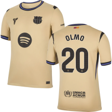OLMO # 20 BA 1:1 Quality Away Fans Soccer Jersey 2025/26 (LaLiga Font 西甲字体 有号下广告) ★★