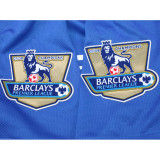 2008/09 M Utd Third Blue Long Sleeve Retro Jersey