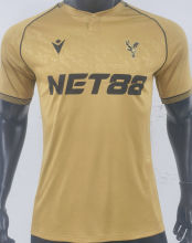 2025/26 Crystal Palace Away Gold Player Version Soccer Jersey