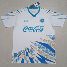 2025/26 Napoli White Training Soccer Jersey