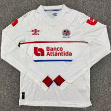 2025/26 CD Olimpia Home Long Sleeve Fans Soccer Jersey 洪甲奥林匹亚