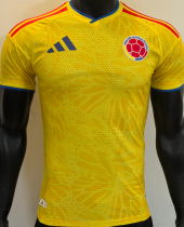 2026/27 Colombia Home Yellow Player Version Soccer Jersey