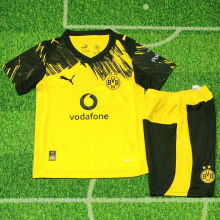2025/26 BVB Home Yellow Kids Soccer Jersey