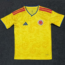 2026/27 Colombia Home Yellow Fans Soccer Jersey