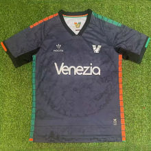 2025/26 Venezia FC Home Black Fans Soccer Jersey 带胸前广告 Venezia