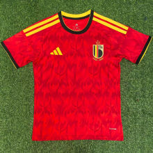 2026/27 Belgium Home Red Fans Soccer Jersey