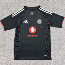 2025/26 Orlando Pirates Black Fans Soccer Jersey 奥兰多海盗