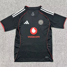 2025/26 Orlando Pirates Black Fans Soccer Jersey 奥兰多海盗
