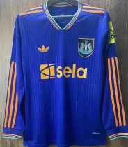 2025/26 Newcastle Third Royal Blue Long Sleeve Soccer Jersey