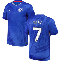 NETO #7 CFC 1:1 Quality Home Blue Fans Soccer Jersey 2025/26 (League Font 联赛字体 ) ★★