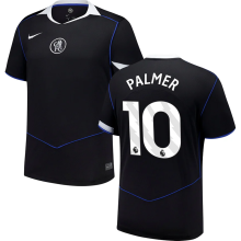 PALMER #10 CFC Third Black Fans Soccer Jersey 2025/26 (League Font 联赛字体 ) ★★