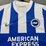MITOMA #22 Brighton Home Fans Soccer Jersey 2025/26 (League Font 联赛字体 ) ★★