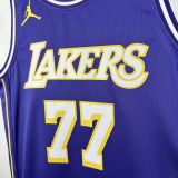 2026 Lakers DONCIC #77 Purple NBA Jersey