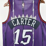 2026 Timberwolves CARTER #15 Purple Retro NBA Jersey