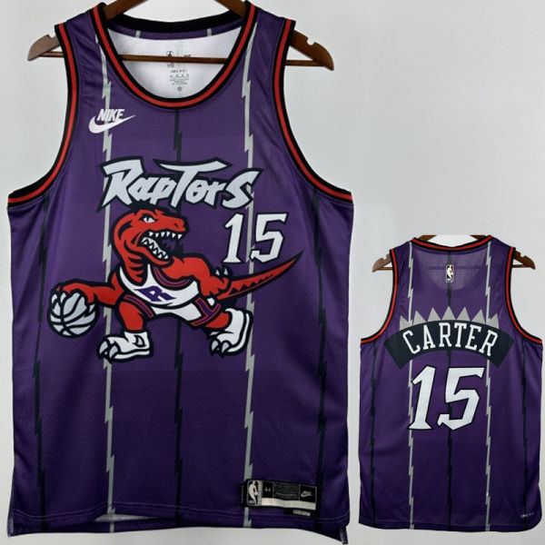 2026 Timberwolves CARTER #15 Purple Retro NBA Jersey