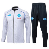 2025/26 Napoli White Jacket Tracksuit