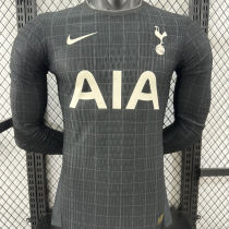 2025/26 TH FC Away black Player Version Long Sleeve Soccer Jersey