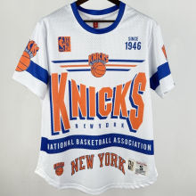 2026 NY Knicks Retro White T-Shirt
