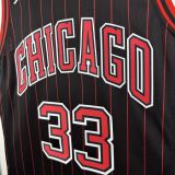2025/26 Bulls PIPPEN #33 Black NBA Jerseys
