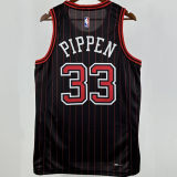 2025/26 Bulls PIPPEN #33 Black NBA Jerseys