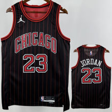 2025/26 Bulls JORDAN #23 Black NBA Jerseys