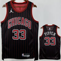 2025/26 Bulls PIPPEN #33 Black NBA Jerseys