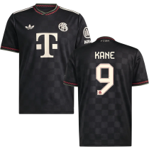 KANE #9 BFC 1:1 Quality Third Black Fans Soccer Jersey 2025/26 ★★