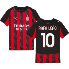 RAFA LEãO #10 AC Milan 1:1 Quality Home Fans Soccer Jersey 2025/26 ★★