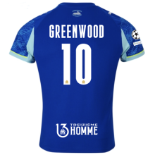 GREENWOOD #10 MS 1:1 Quality Third Fans Soccer Jersey 2025/26 (UCL Font 欧冠体 ) （Have TREIZIEME HOMME 带号下广告 ）★★