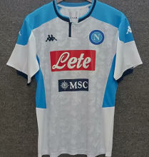 2019 Napoli White Retro Soccer Jersey