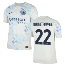 MKHITARYAN #22 In Milan Away White Fans Soccer Jersey 2025/26 ★★