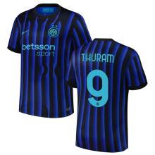 THURAM #9 In Milan 1:1 Quality Home Fans Soccer Jersey 2025/26 ★★