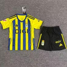 2025/26 Real Oviedo Away Kids Soccer Jersey