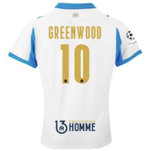 GREENWOOD #10 MS 1:1 Quality Home Fans Soccer Jersey 2025/26 (UCL Font 欧冠体 ) （Have TREIZIEME HOMME 带号下广告 ）★★