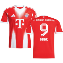 KANE #9 BFC 1:1 Quality Home Red Fans Soccer Jersey 2025/26 ★★