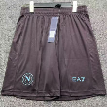 2025/26 Napoli Third Black Shorts Pants