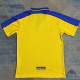 1998 Colombia Home Yellow Retro Soccer Jersey