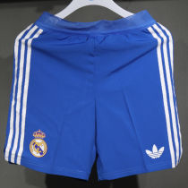 2025/26 RM Third Blue Player Version Shorts Pants  (A+球员版)