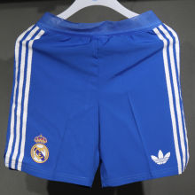 2025/26 RM Third Blue Player Version Shorts Pants  (A+球员版)