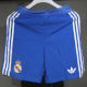 2025/26 RM Third Blue Player Version Shorts Pants  (A+球员版)
