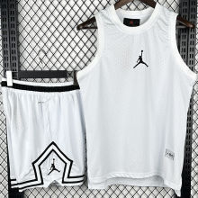 2025/26 Jordan White Vest Training Jersey(A Set)