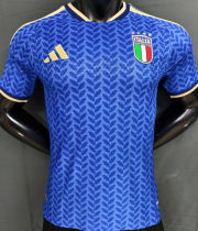 2026/27 Italy Home Blue Player Version Soccer Jersey