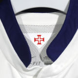 2014 Portugal Away White Retro Player Version Long Sleeve Soccer Jersey 球员版